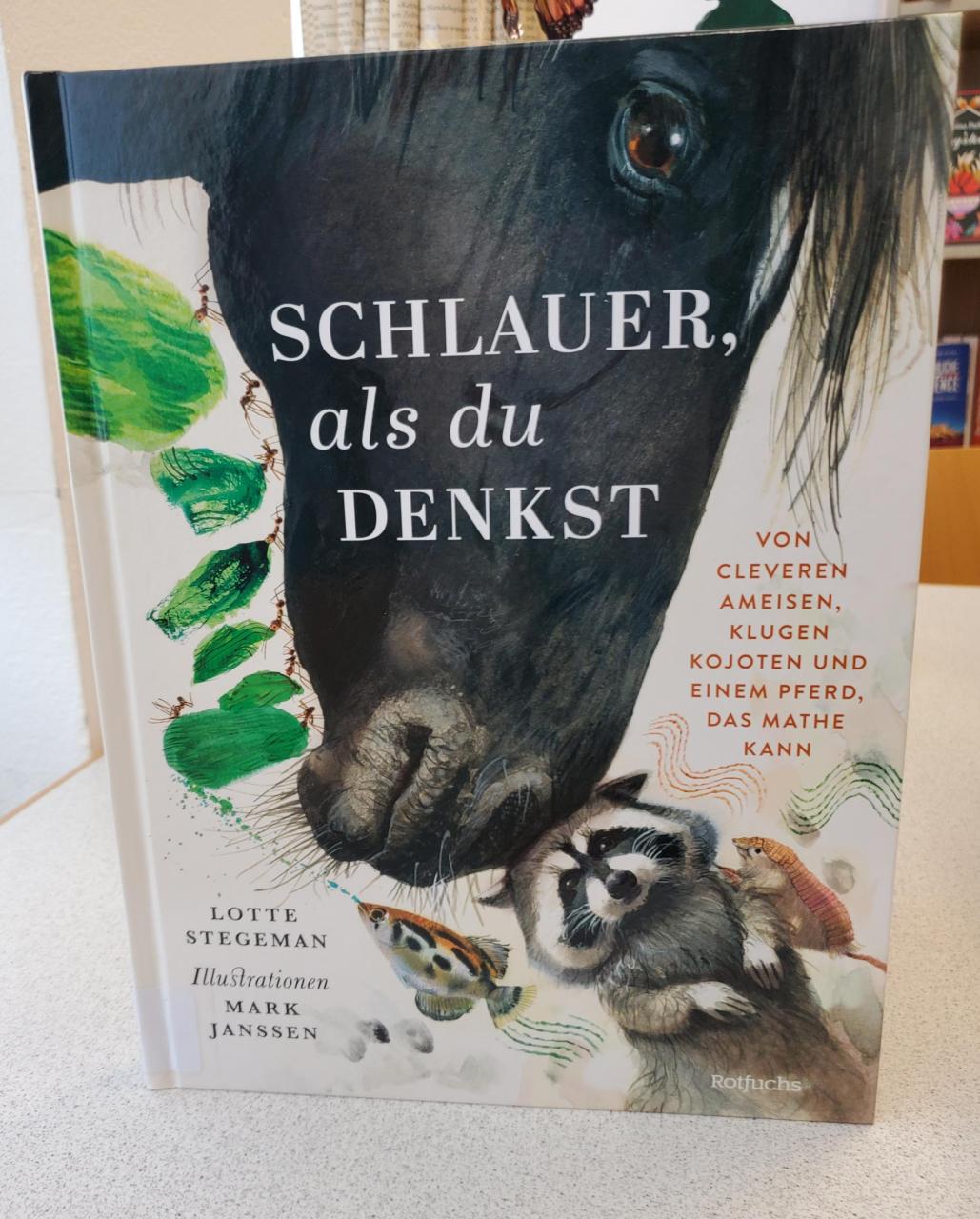 Buch mit Pferd am Cover