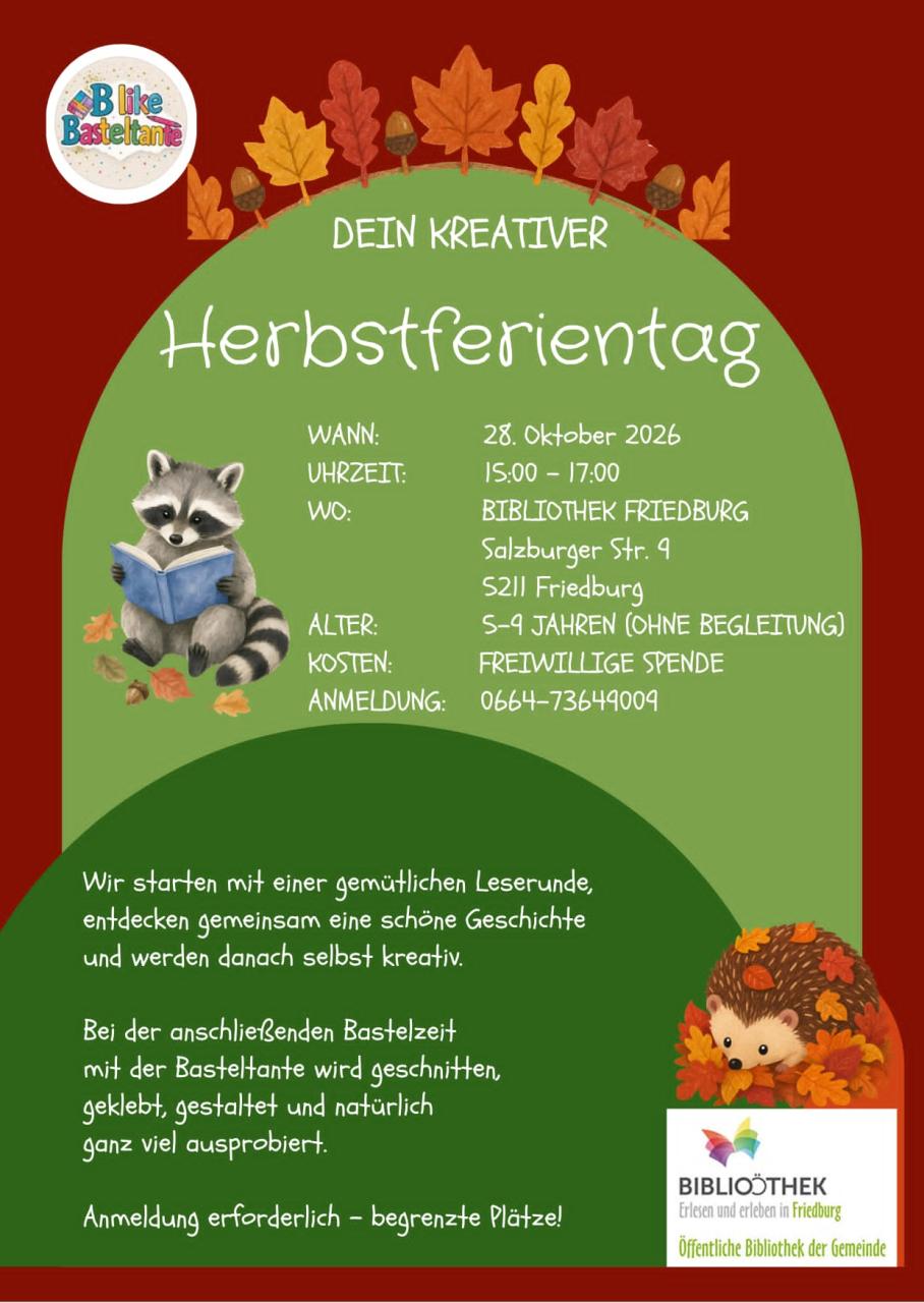 Plakat Herbst