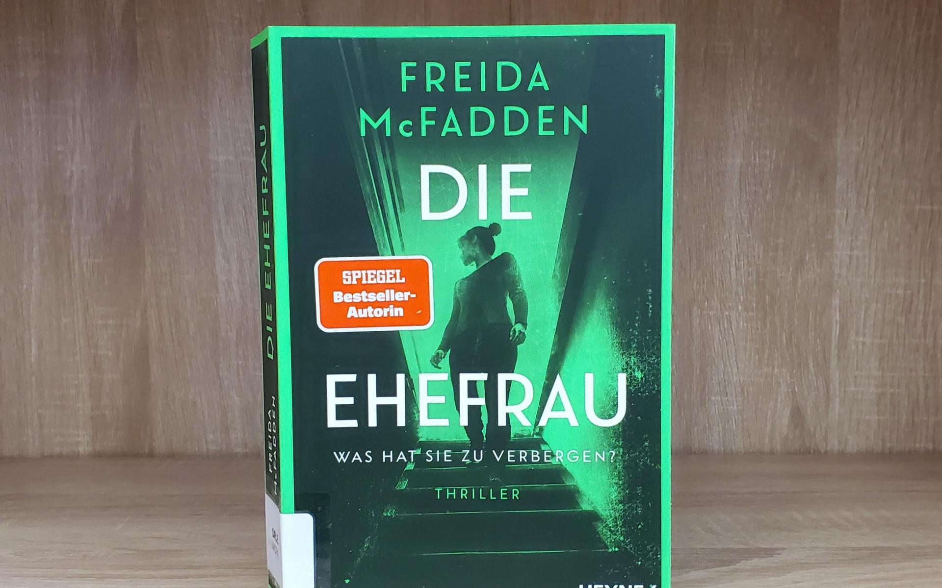 Buchcover grün mit Frau